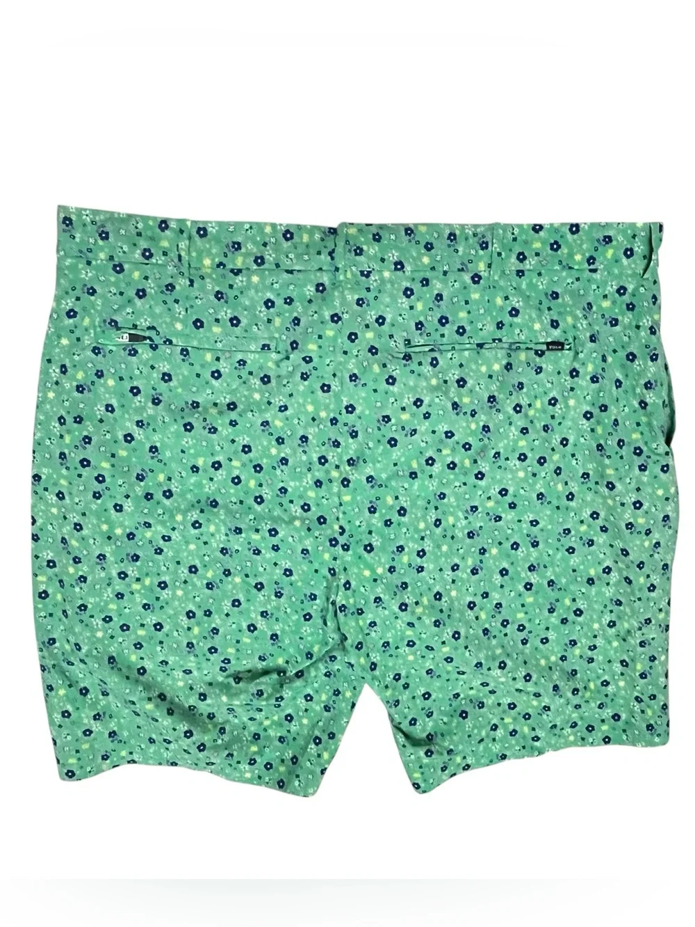 Polo Ralph Lauren Shorts Golf Swim Hybrid Wicking Mens 38x10 Green Floral Lined